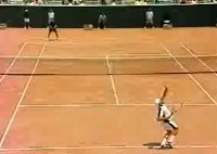 テニス　凄っごいサーブ
